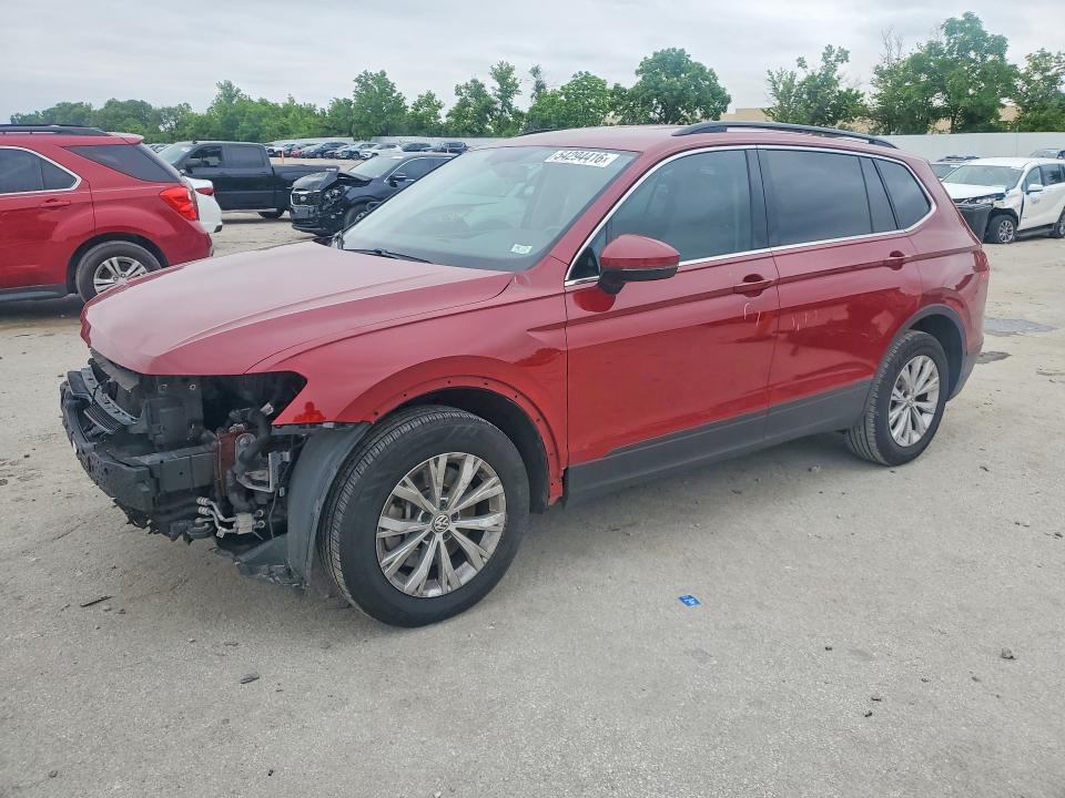 2019 Volkswagen Tiguan მანქანა იყიდება აუქციონზე, vin: 3VV2B7AX7KM105451, აუქციონის ნომერი: 54294416
