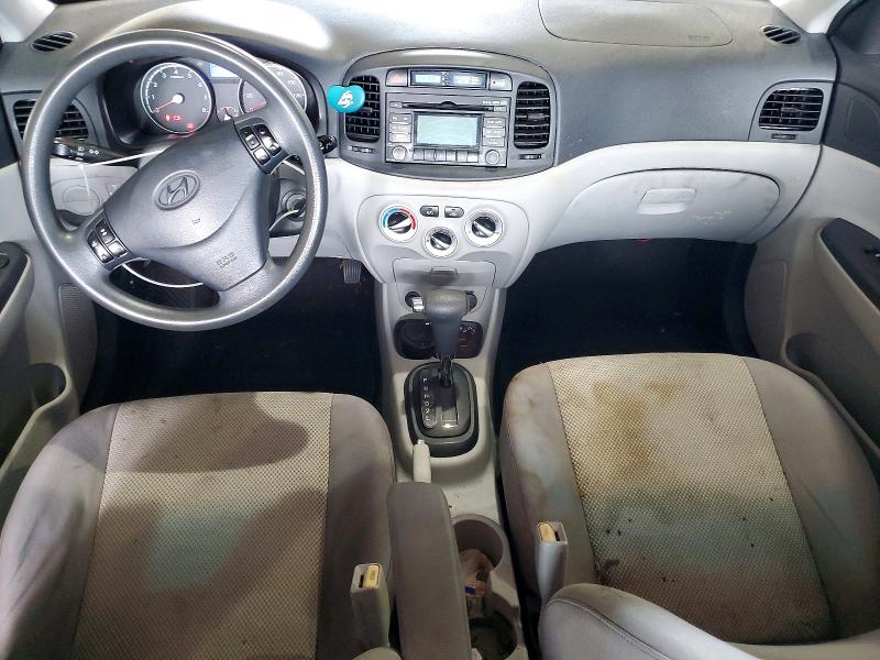 2010 Hyundai Accent მანქანა იყიდება აუქციონზე, vin: KMHCN4AC0AU468508, აუქციონის ნომერი: 55122306