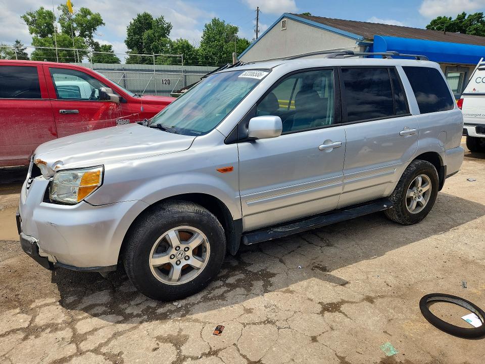 2006 Honda Pilot მანქანა იყიდება აუქციონზე, vin: 2HKYF18466H506152, აუქციონის ნომერი: 52206586