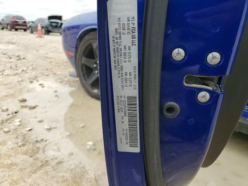 53667386 :رقم المزاد ، 2C3CDZBT2KH596681 vin ، 2019 Dodge Challenger مزاد بيع