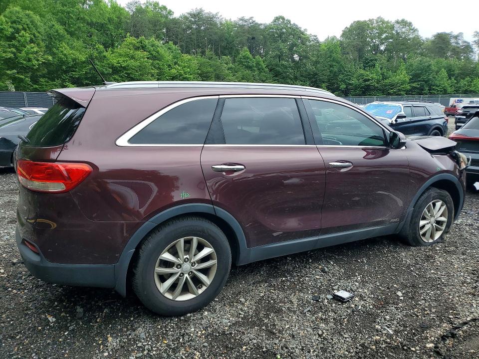 55014196 :رقم المزاد ، 5XYPGDA35GG127082 vin ، 2016 Kia Sorento مزاد بيع