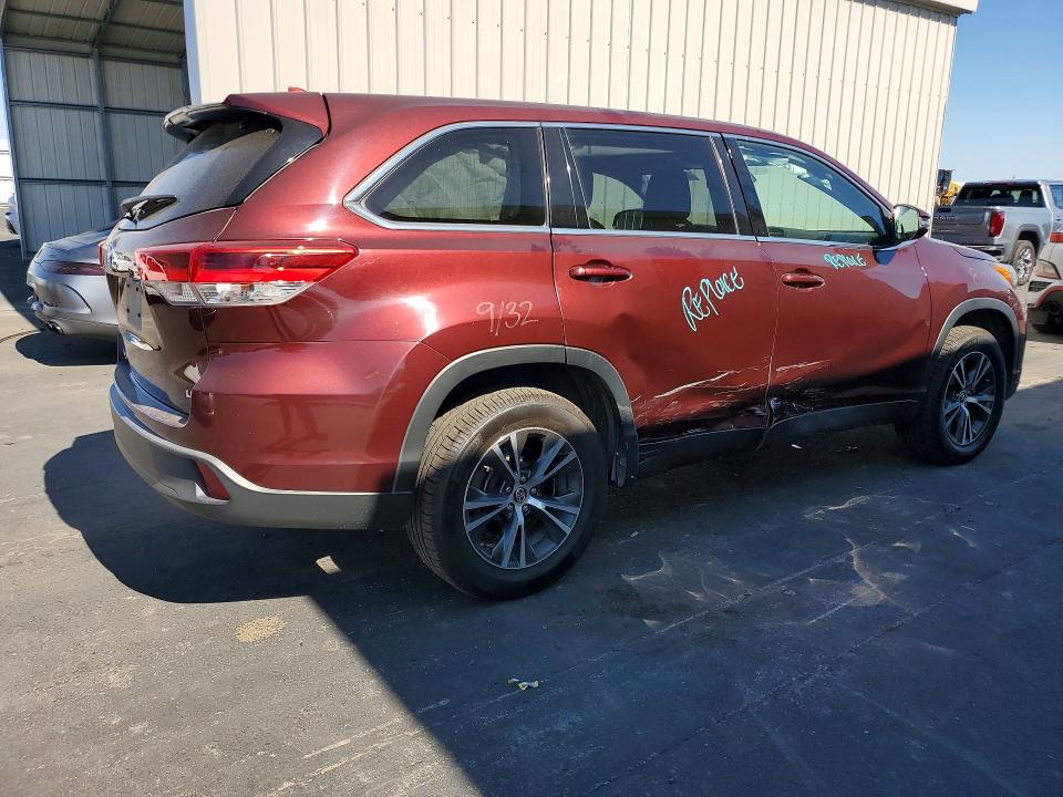 Aukcja sprzedaży 2019 Toyota Highlander, vin: 5TDZZRFH8KS331343, numer aukcji: 53981126