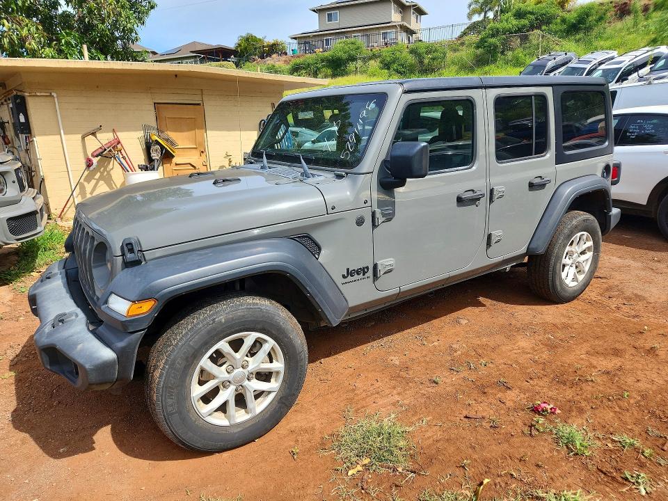 52911196 :رقم المزاد ، 1C4HJXDG5PW632886 vin ، 2023 Jeep Wrangler مزاد بيع
