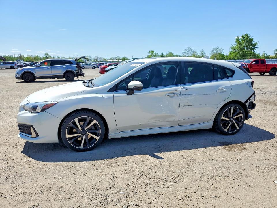 53734266 :رقم المزاد ، 4S3GTAU64N3725228 vin ، 2022 Subaru Impreza مزاد بيع