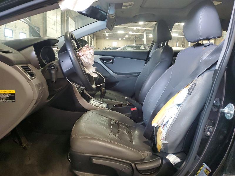 2012 Hyundai Elantra მანქანა იყიდება აუქციონზე, vin: KMHDH4AE0CU361779, აუქციონის ნომერი: 53844366