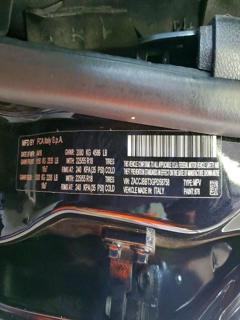 Продажа на аукционе авто 2016 Jeep Renegade, vin: ZACCJBBT3GPD58758, номер лота: 51301646