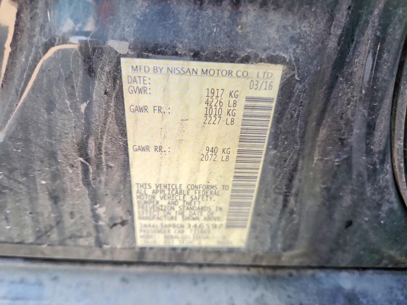 Продажа на аукционе авто 2016 Nissan Altima, vin: 1N4AL3AP8GN346597, номер лота: 55232536