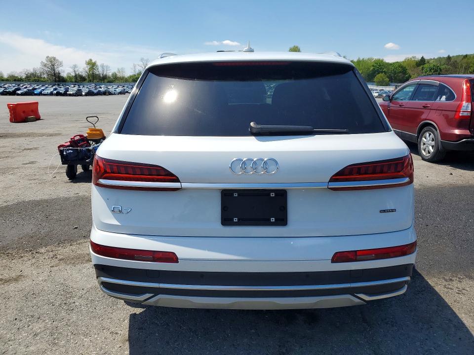 52164396 :رقم المزاد ، WA1LXAF71MD000763 vin ، 2021 Audi Q7 مزاد بيع