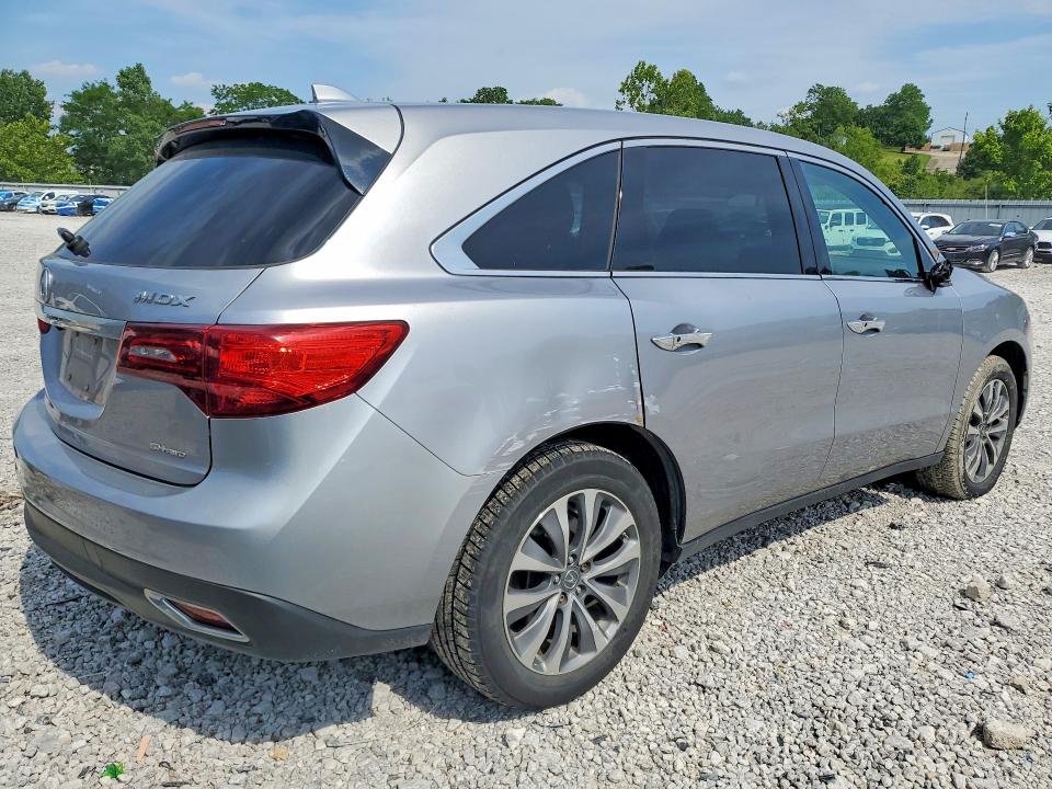 2016 Acura Mdx მანქანა იყიდება აუქციონზე, vin: 5FRYD4H49GB034387, აუქციონის ნომერი: 55552166