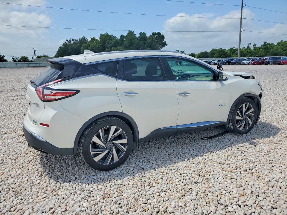 53943806 :رقم المزاد ، 5N1CZ2MH9GN150793 vin ، 2016 Nissan Murano Hybrid مزاد بيع