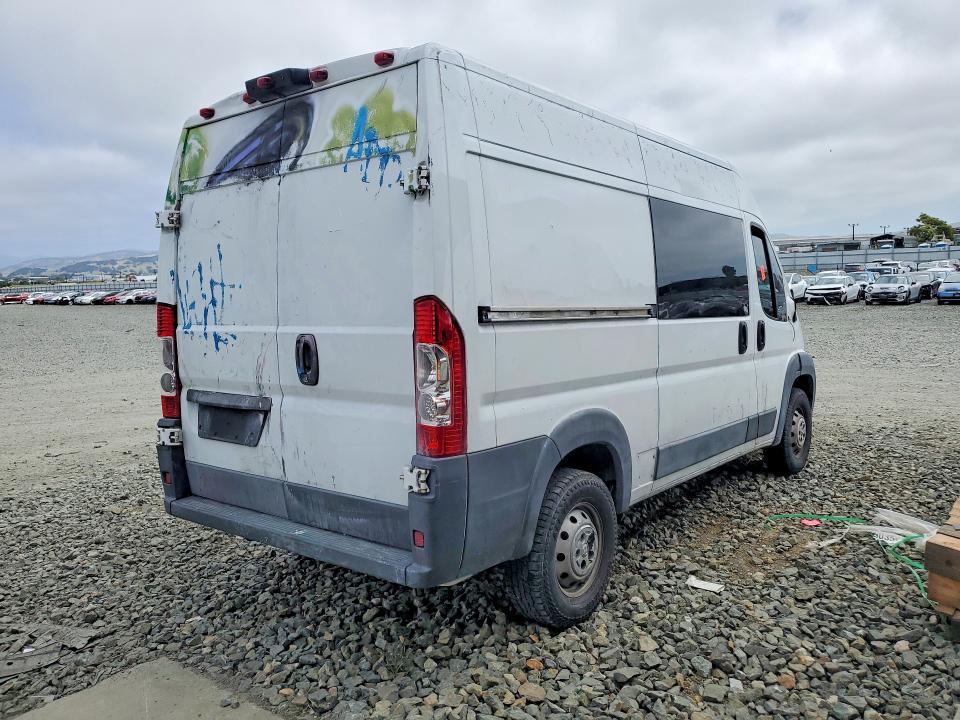 2015 Ram Promaster 2500 მანქანა იყიდება აუქციონზე, vin: 3C6TRVCGXFE509111, აუქციონის ნომერი: 51459146