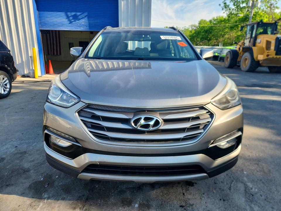 2018 Hyundai Santa Fe Sport მანქანა იყიდება აუქციონზე, vin: 5NMZUDLB6JH066005, აუქციონის ნომერი: 53318666