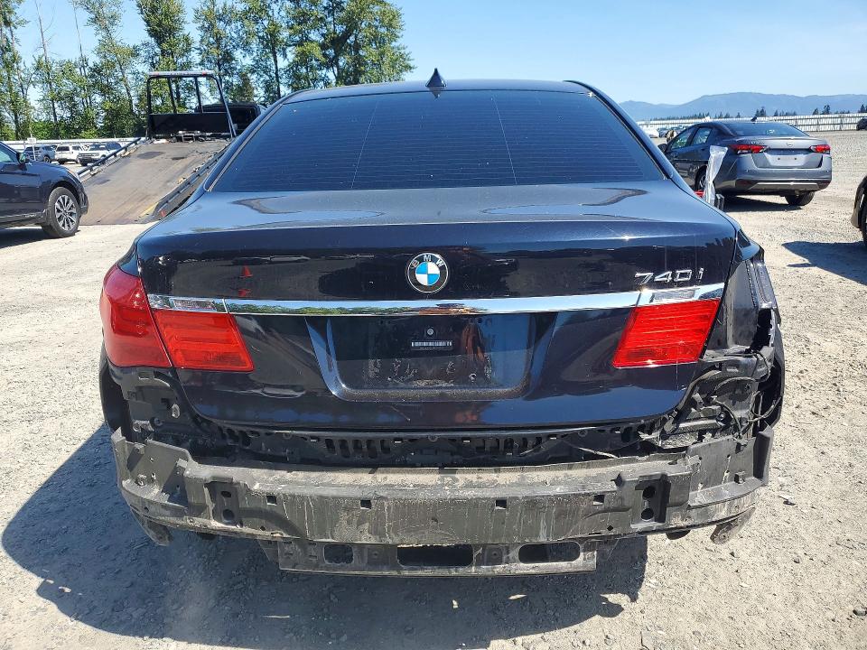 Aukcja sprzedaży 2011 Bmw 740, vin: WBAKA4C52BC392093, numer aukcji: 55351996