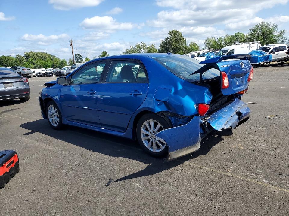 2009 Toyota Corolla მანქანა იყიდება აუქციონზე, vin: 1NXBU40E49Z040244, აუქციონის ნომერი: 55608746