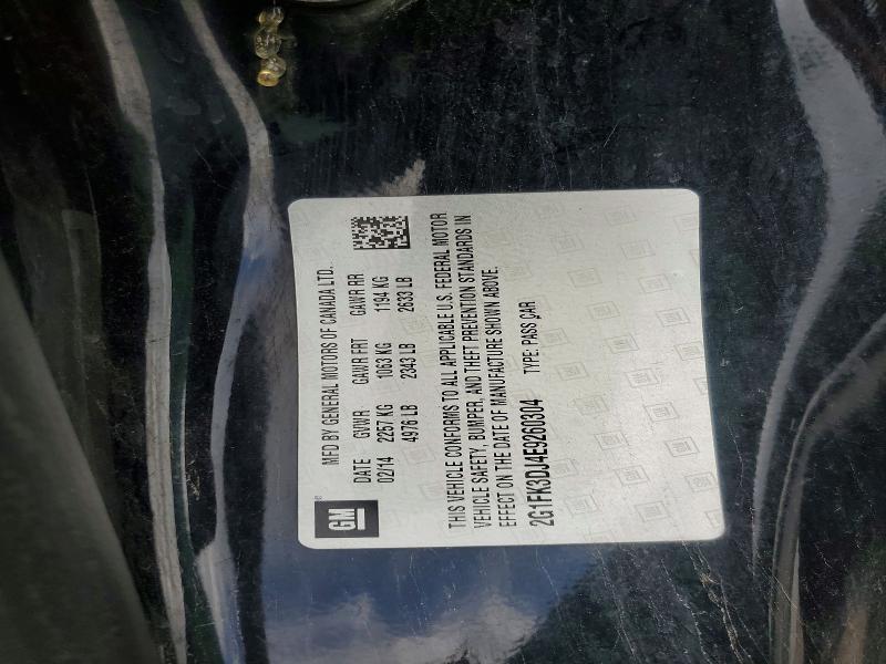 Продаж на аукціоні авто 2014 Chevrolet Camaro, vin: 2G1FK3DJ4E9260304, номер лоту: 54731216