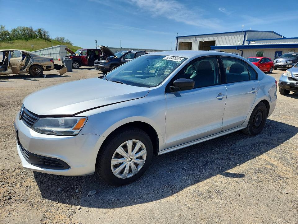 2014 Volkswagen Jetta მანქანა იყიდება აუქციონზე, vin: 3VW2K7AJ6EM253599, აუქციონის ნომერი: 52047896