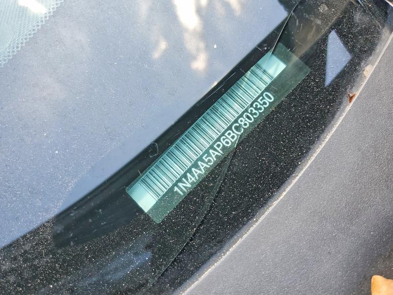 2011 Nissan Maxima მანქანა იყიდება აუქციონზე, vin: 1N4AA5AP6BC803350, აუქციონის ნომერი: 52943506
