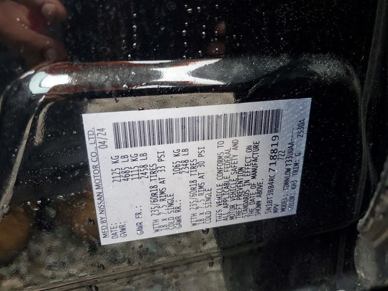 Продаж на аукціоні авто 2024 Nissan Rogue, vin: 5N1BT3BB4RC718819, номер лоту: 55055196