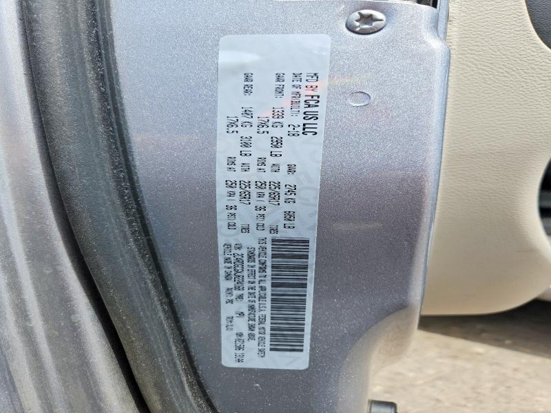 Продаж на аукціоні авто 2018 Dodge Grand Caravan, vin: 2C4RDGCGXJR224168, номер лоту: 53135266