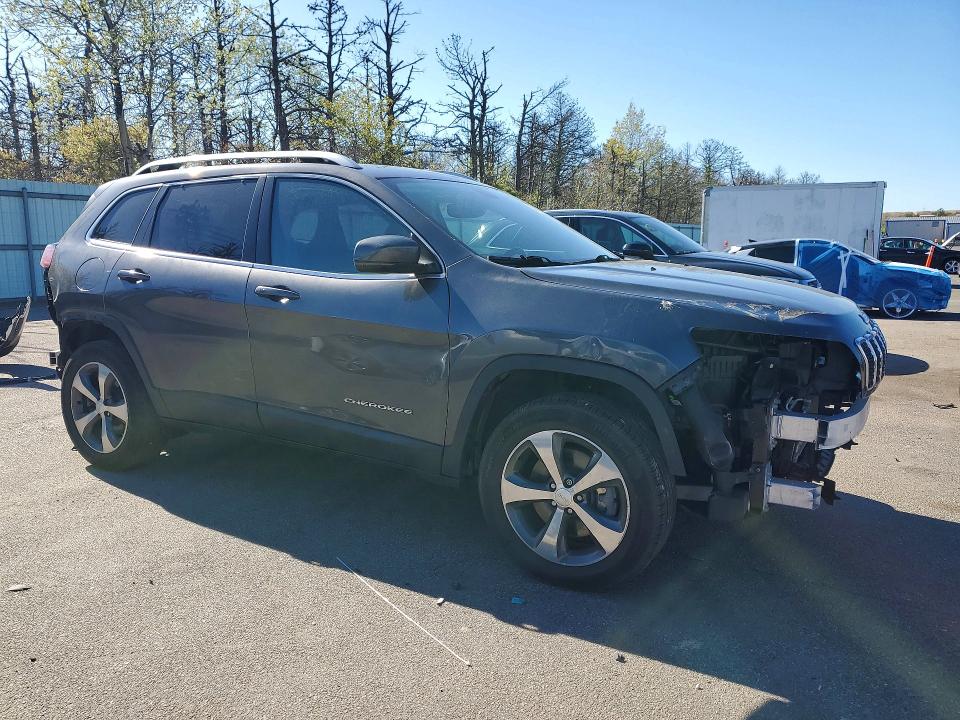 52175156 :رقم المزاد ، 1C4PJMDX0KD469109 vin ، 2019 Jeep Cherokee مزاد بيع