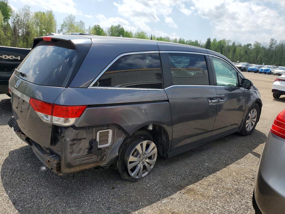 2017 Honda Odyssey მანქანა იყიდება აუქციონზე, vin: 5FNRL5H6XHB501771, აუქციონის ნომერი: 53520186