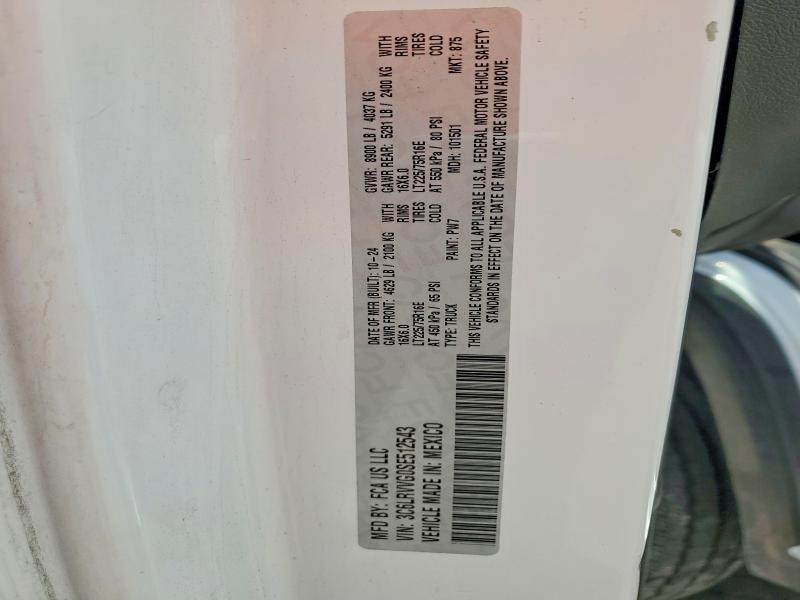 Aukcja sprzedaży 2025 Ram Promaster 2500, vin: 3C6LRVVG0SE512543, numer aukcji: 54704276