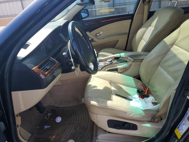 2008 Bmw 528 მანქანა იყიდება აუქციონზე, vin: WBANU53508C116188, აუქციონის ნომერი: 55172646