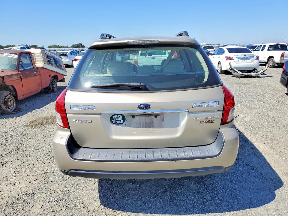 51538736 :رقم المزاد ، 4S4BP60CX87329613 vin ، 2008 Subaru Outback مزاد بيع
