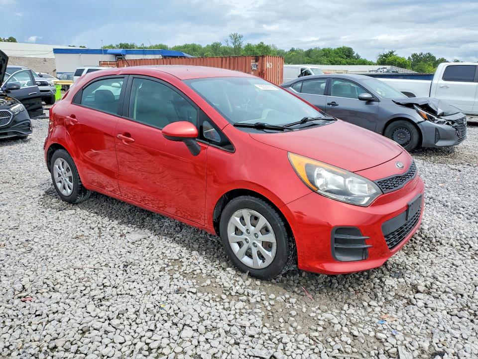 2017 Kia Rio მანქანა იყიდება აუქციონზე, vin: KNADM5A32H6006948, აუქციონის ნომერი: 55356656