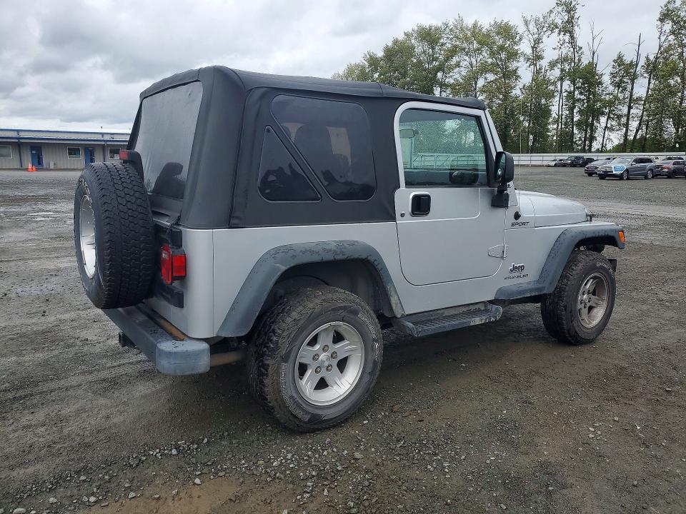 53431286 :رقم المزاد ، 1J4FA49S04P794959 vin ، 2004 Jeep Wrangler / Tj مزاد بيع