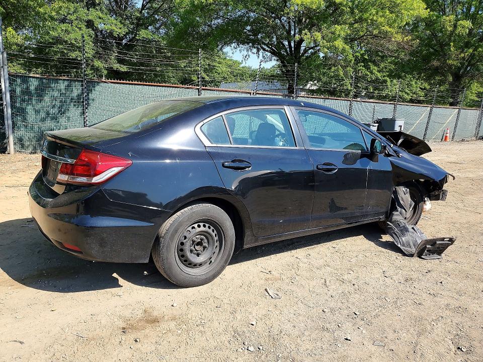 54406086 :رقم المزاد ، 2HGFB2F58EH549209 vin ، 2014 Honda Civic مزاد بيع