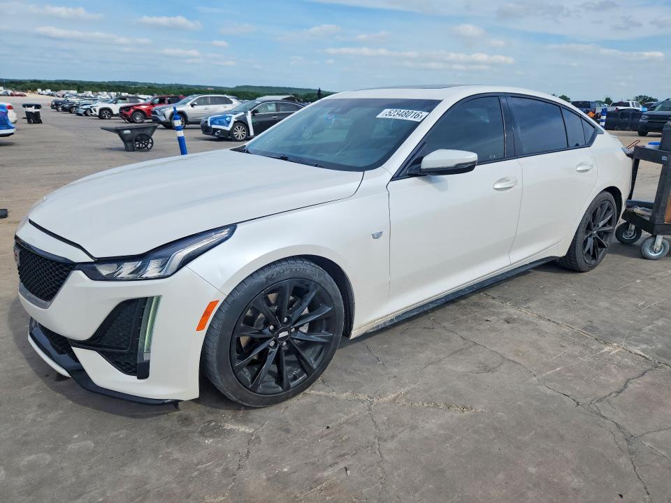 2021 Cadillac Ct5 მანქანა იყიდება აუქციონზე, vin: 1G6DP5RK0M0124888, აუქციონის ნომერი: 52348016