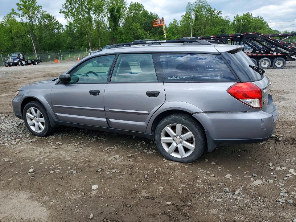 53929076 :رقم المزاد ، 4S4BP61C597314808 vin ، 2009 Subaru Outback مزاد بيع