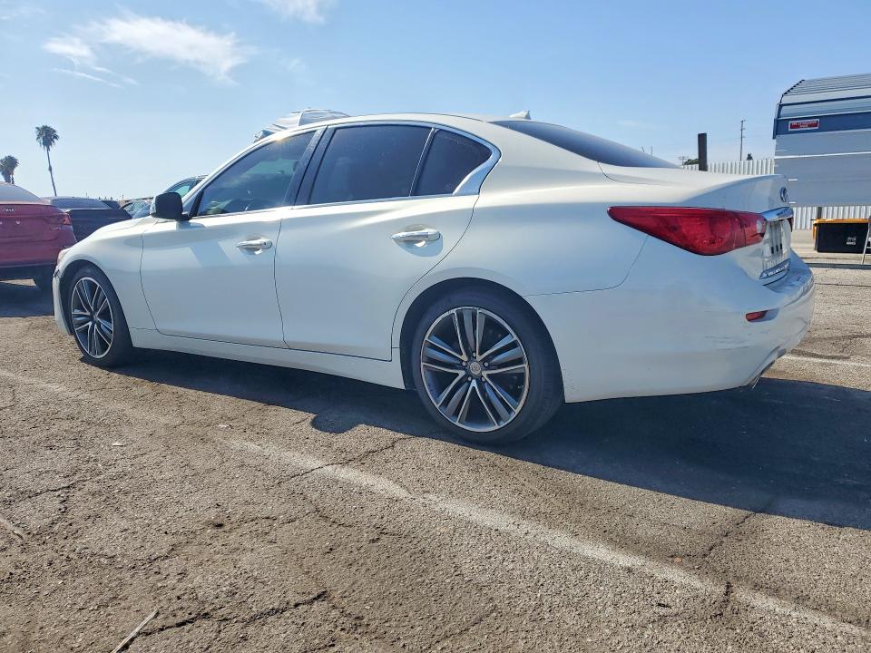 53566196 :رقم المزاد ، JN1BV7AP3FM354050 vin ، 2015 Infiniti Q50 مزاد بيع