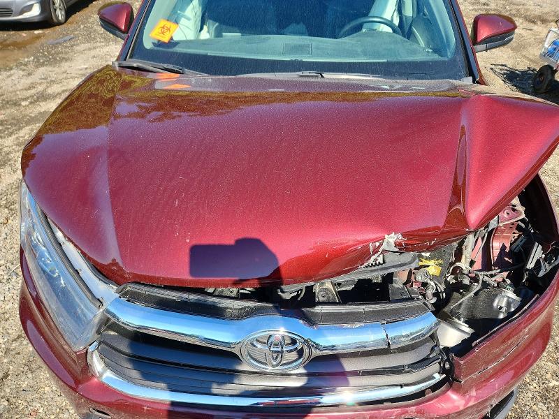 2014 Toyota Highlander მანქანა იყიდება აუქციონზე, vin: 5TDDKRFH9ES005747, აუქციონის ნომერი: 52991686