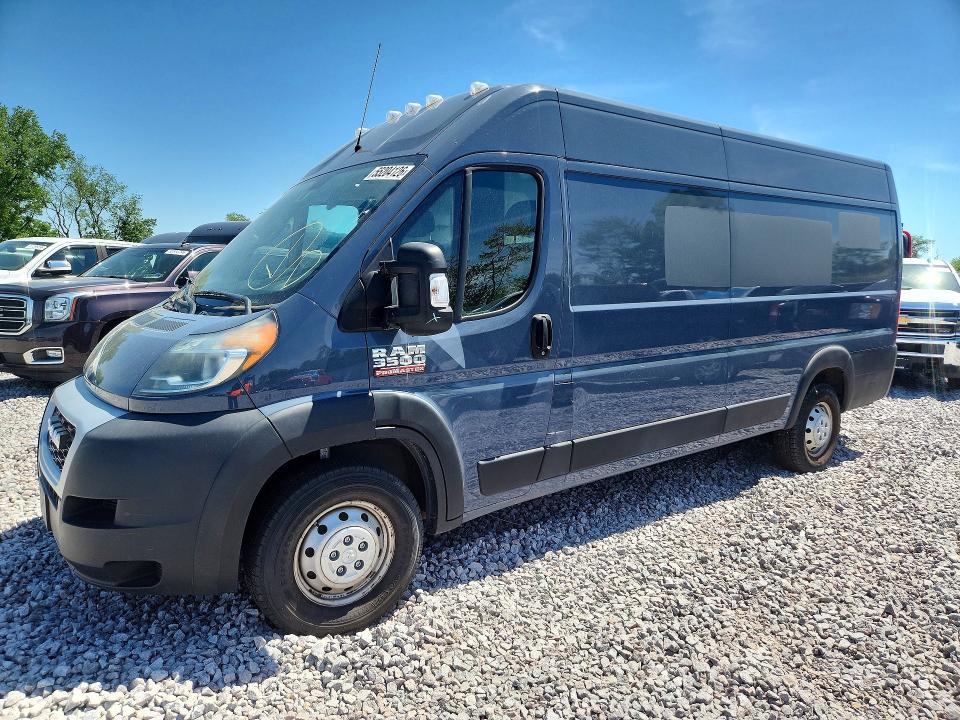 55204126 :رقم المزاد ، 3C6FRVJG6ME503528 vin ، 2021 Ram Promaster 3500 مزاد بيع
