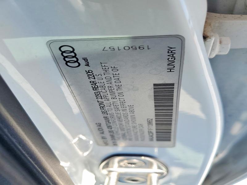 Aukcja sprzedaży 2015 Audi A3, vin: WAUACGFF1F1139652, numer aukcji: 53922386