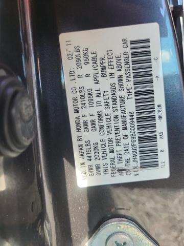 53562326 :رقم المزاد ، JH4CU2F69BC009448 vin ، 2011 Acura Tsx مزاد بيع