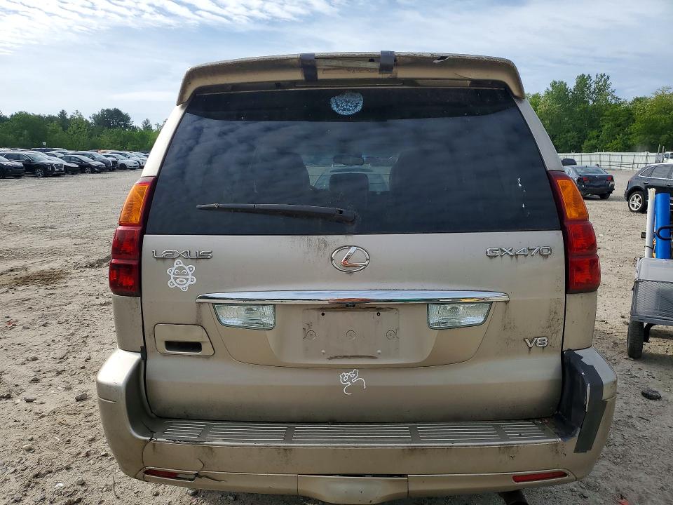 2005 Lexus Gx მანქანა იყიდება აუქციონზე, vin: JTJBT20X650072186, აუქციონის ნომერი: 54923926