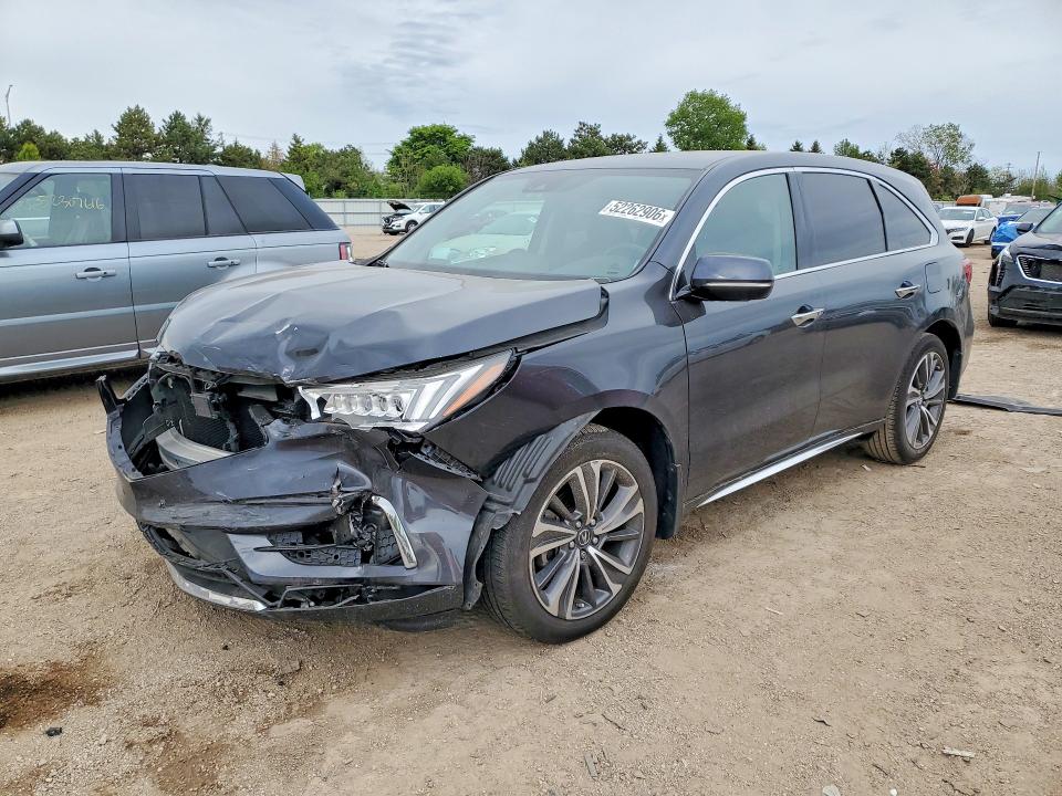2019 Acura Mdx მანქანა იყიდება აუქციონზე, vin: 5J8YD4H54KL008748, აუქციონის ნომერი: 52262906