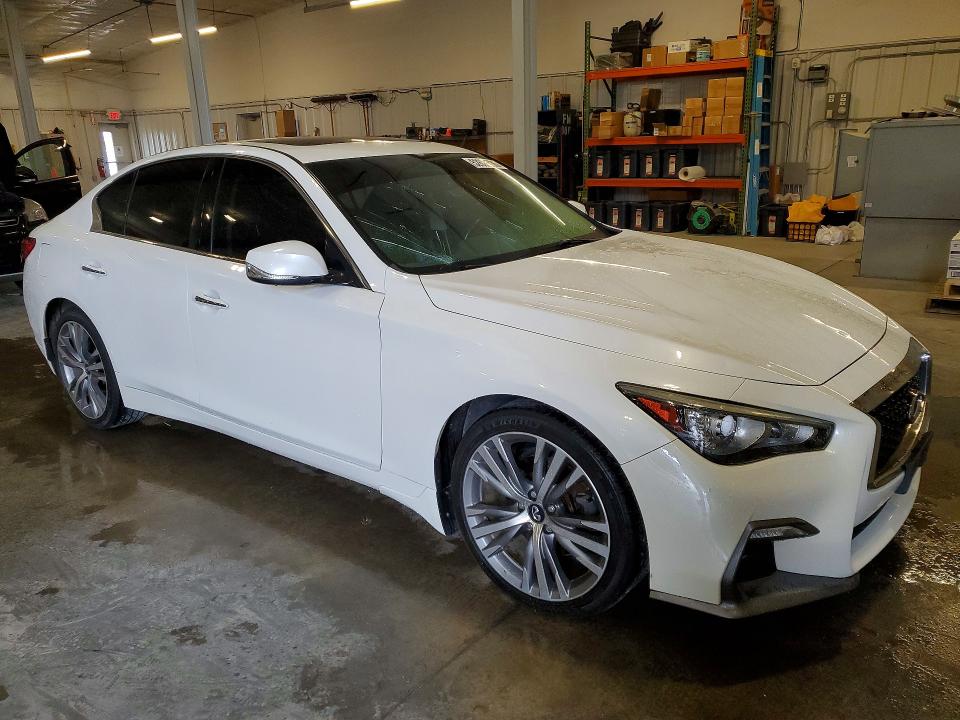 52623336 :رقم المزاد ، JN1EV7AR7JM444292 vin ، 2018 Infiniti Q50 مزاد بيع