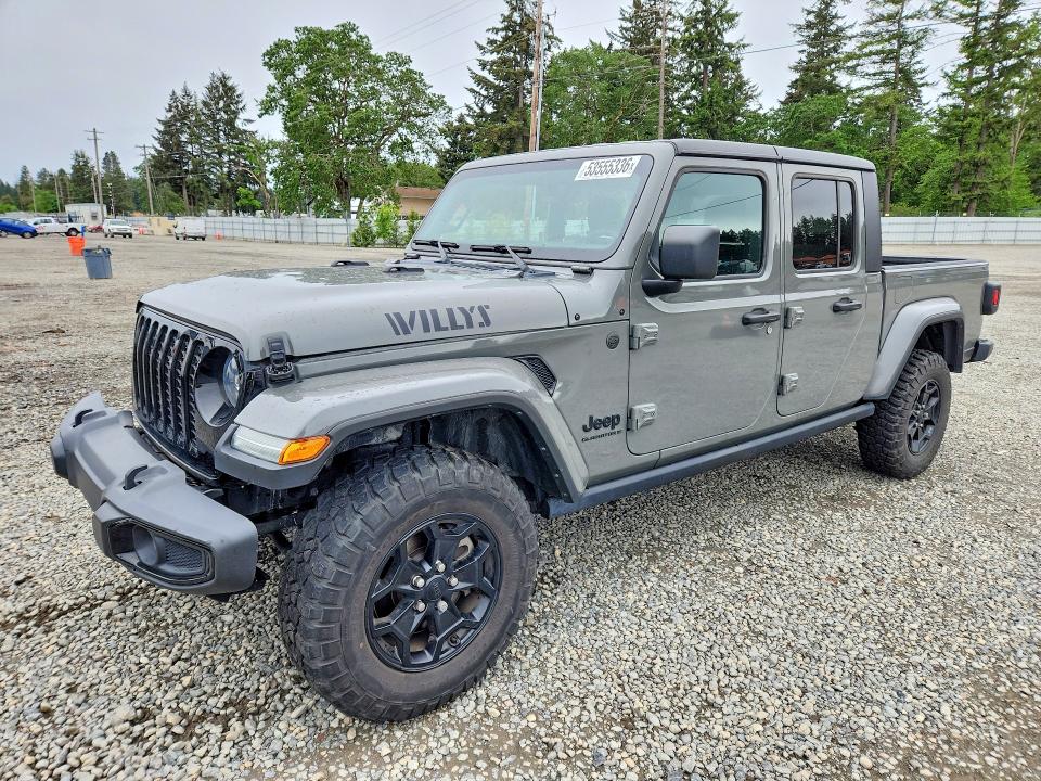 Продажа на аукционе авто 2023 Jeep Gladiator, vin: 1C6HJTAG7PL504686, номер лота: 53555336