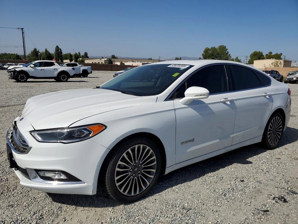 53828306 :رقم المزاد ، 3FA6P0RU9JR245477 vin ، 2018 Ford Fusion مزاد بيع