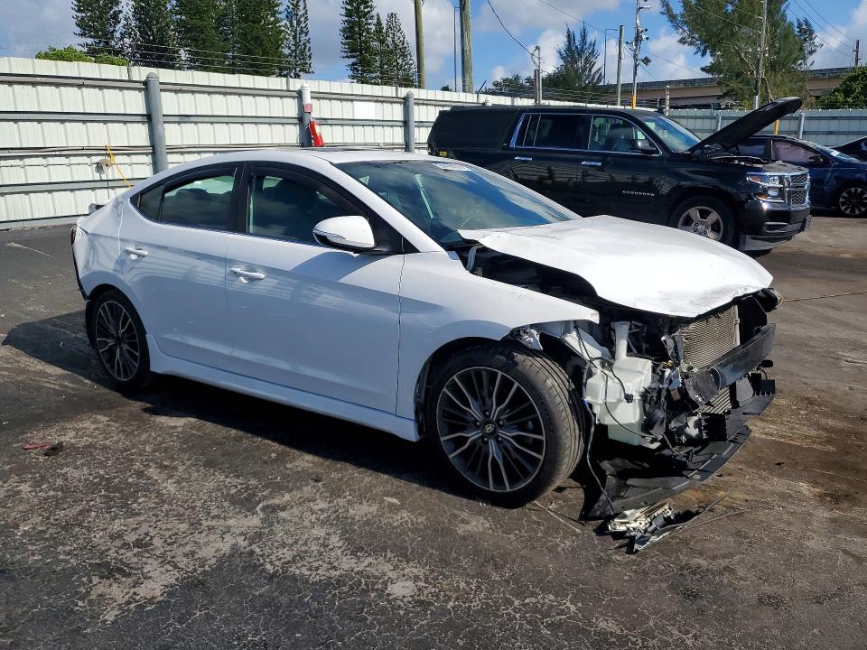 Продаж на аукціоні авто 2018 Hyundai Elantra, vin: KMHD04LB7JU543874, номер лоту: 54195606