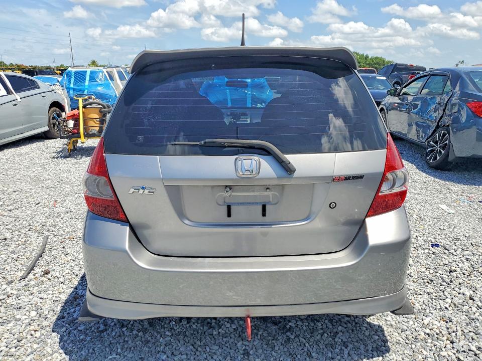 54481706 :رقم المزاد ، JHMGD38467S028426 vin ، 2007 Honda Fit مزاد بيع