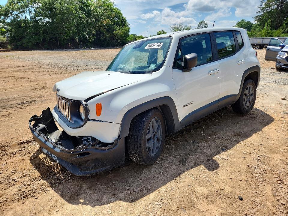 2016 Jeep Renegade მანქანა იყიდება აუქციონზე, vin: ZACCJAAT3GPD42491, აუქციონის ნომერი: 54831716