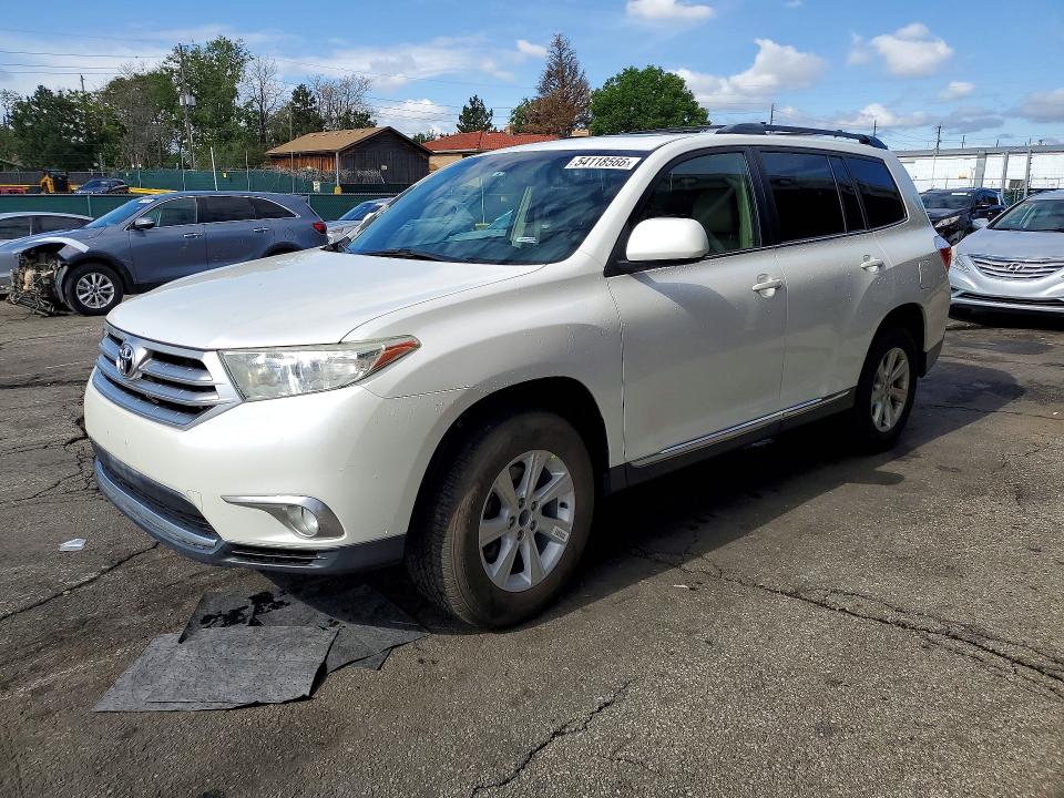 Продажа на аукционе авто 2012 Toyota Highlander, vin: 5TDBK3EH3CS172687, номер лота: 54118566