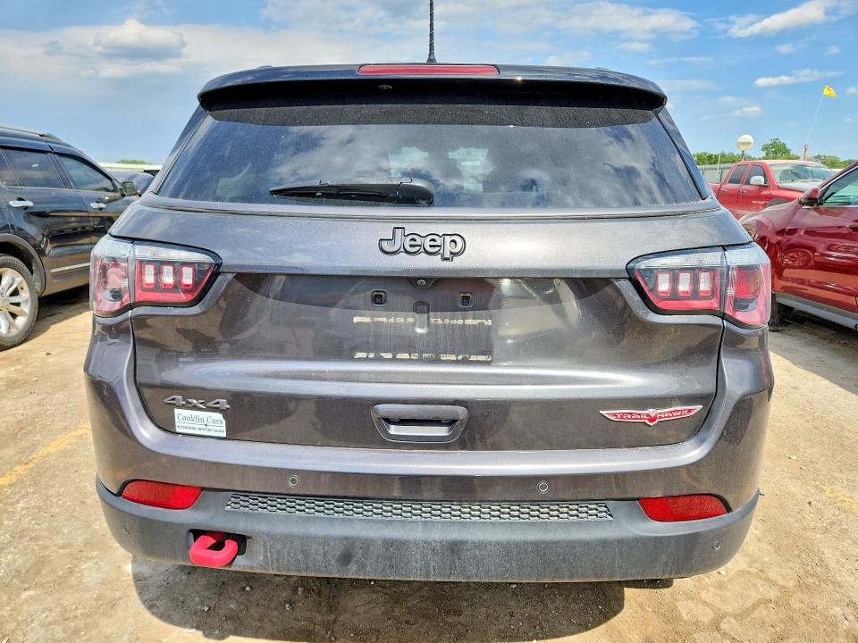 52153796 :رقم المزاد ، 3C4NJDDB4KT790382 vin ، 2019 Jeep Compass مزاد بيع