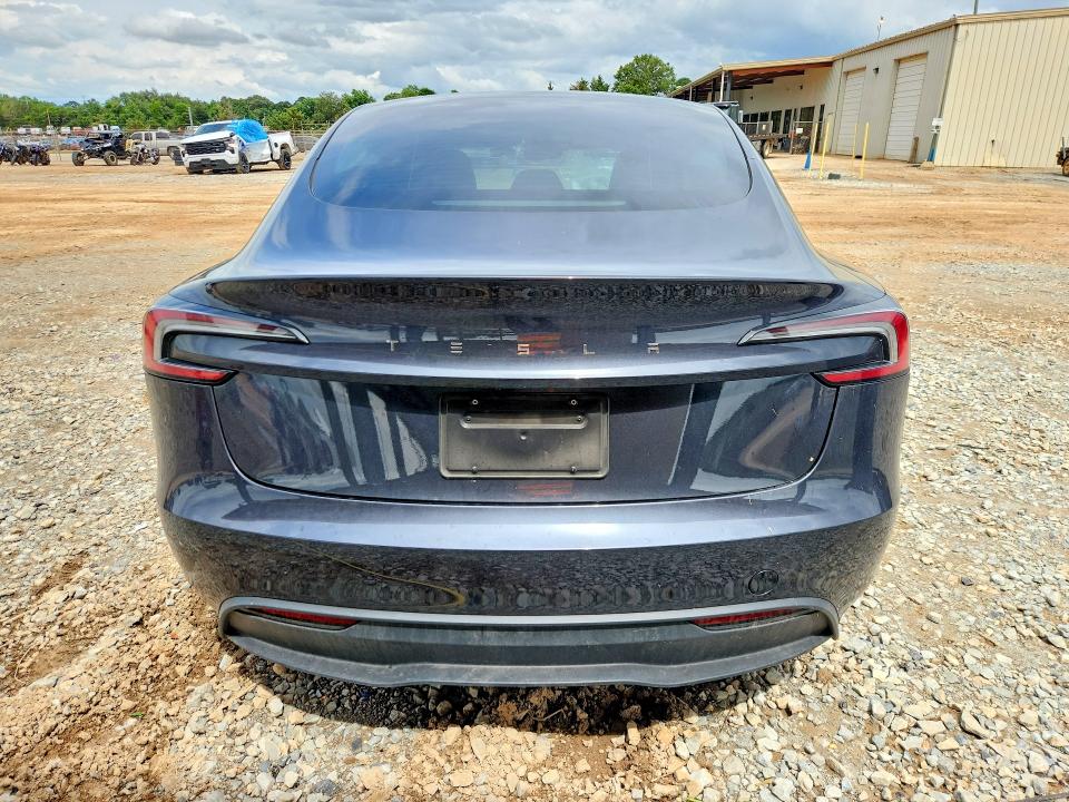 2025 Tesla Model 3 მანქანა იყიდება აუქციონზე, vin: 5YJ3E1EAXSF026695, აუქციონის ნომერი: 55130726