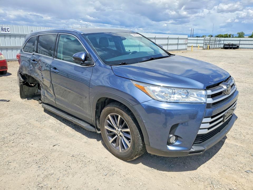Продаж на аукціоні авто 2019 Toyota Highlander, vin: 5TDJZRFH2KS999264, номер лоту: 54897686